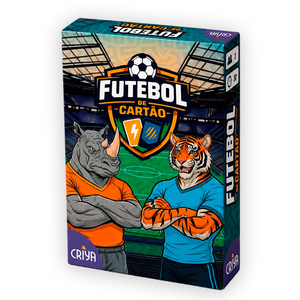 Futebol de Cartão - Jogo de Estratégia de Tabuleiro de Futebol