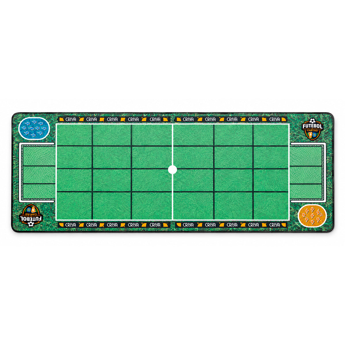 Futebol de Cartão - Jogo de Estratégia de Tabuleiro de Futebol + Playmat Tabuleiro para Jogo!